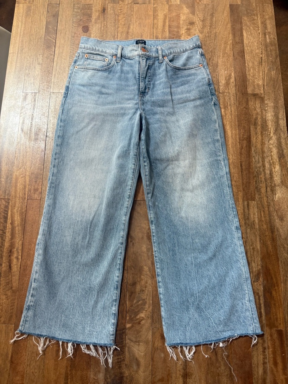 JCrew Wide Leg Crop Jeans 29